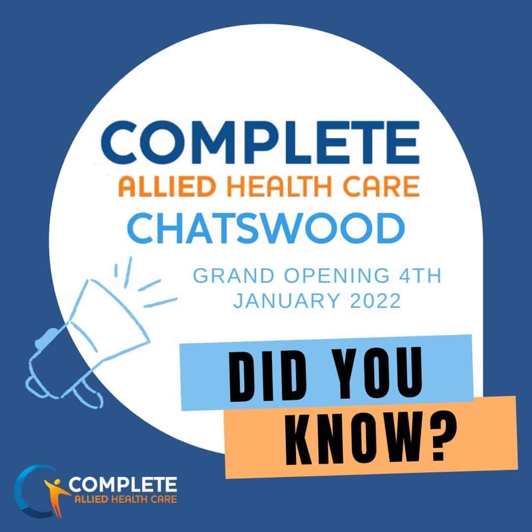 Complete Allied Health Care Chatswood Clinic Grand Opening