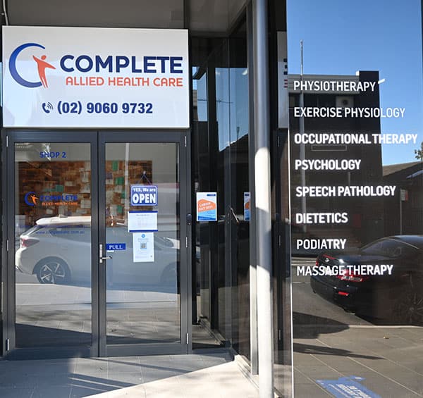 cahc wentworthville physio service near you